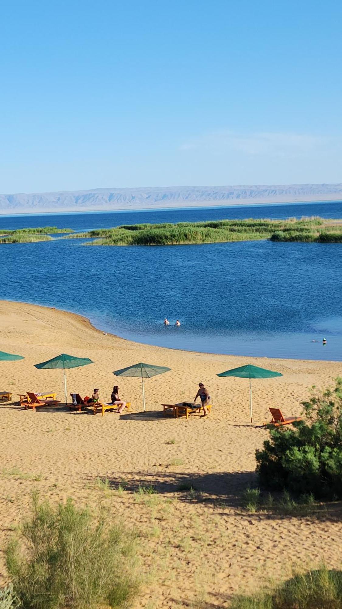 Authentic Uzbek Yurt Camp Eco-Friendly Hotel Nurota Bagian luar foto