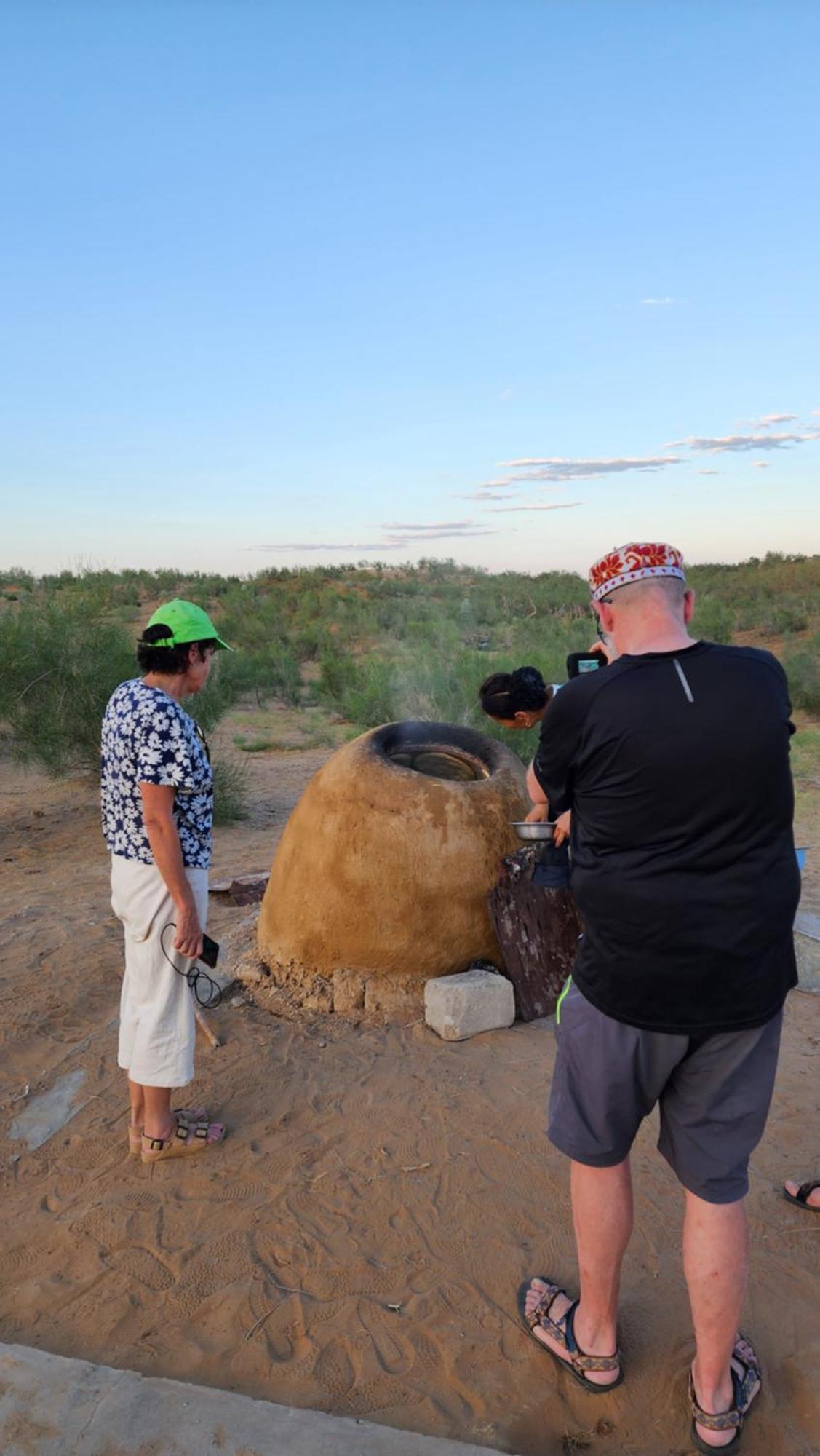 Authentic Uzbek Yurt Camp Eco-Friendly Hotel Nurota Bagian luar foto